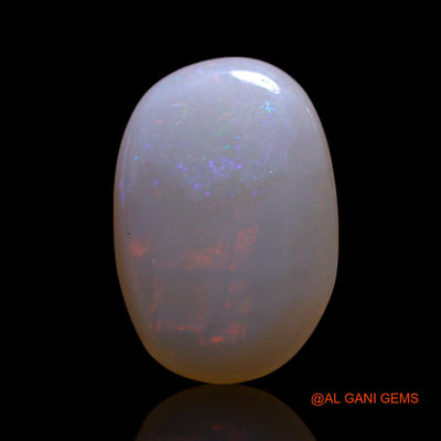 3.50 Cts Unheated Australian Fire Opal Loose Gemstone Oval Cabochon Natural 14x9x4 mm AG-591