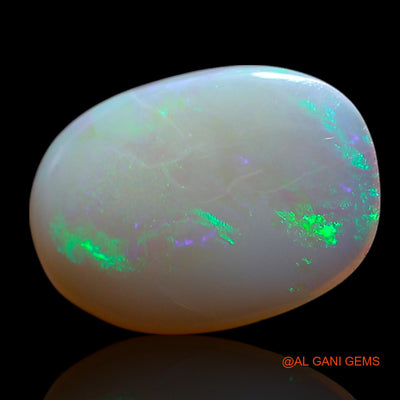 Natural Fire Opal Gemstone 2.50 Cts Loose Oval Cabochon From Australia 13x9x3 mm AG-592
