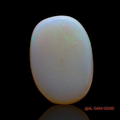 Natural Fire Opal Gemstone 2.50 Cts Loose Oval Cabochon From Australia 13x9x3 mm AG-592