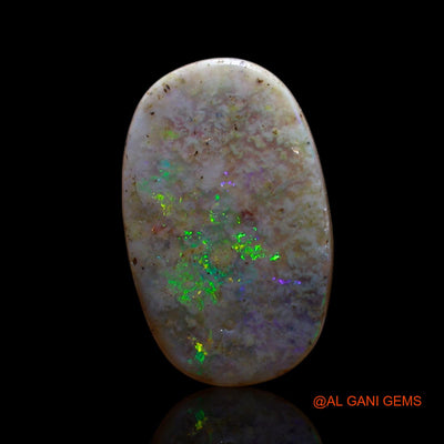 3.00 Cts Natural Australian Fire Opal Loose Gemstone Oval Cabochon 14x9x3 mm AG-593