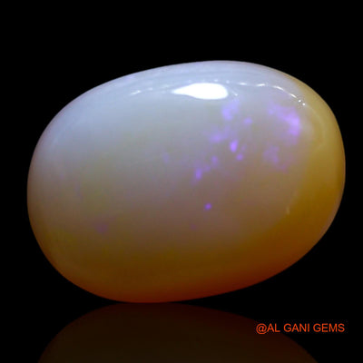 3.50 Cts Natural Australian Fire Opal Oval Cabochon Loose Gemstone For Jewelry 13x10x4 mm AG-594