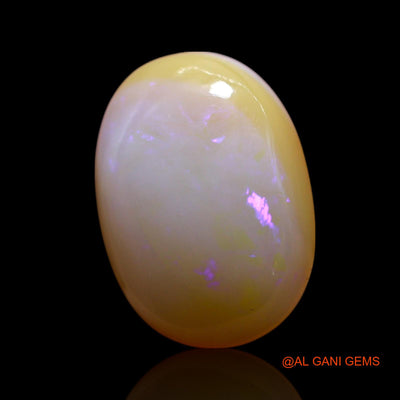 3.50 Cts Natural Australian Fire Opal Oval Cabochon Loose Gemstone For Jewelry 13x10x4 mm AG-594
