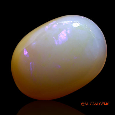 3.50 Cts Natural Australian Fire Opal Oval Cabochon Loose Gemstone For Jewelry 13x10x4 mm AG-594