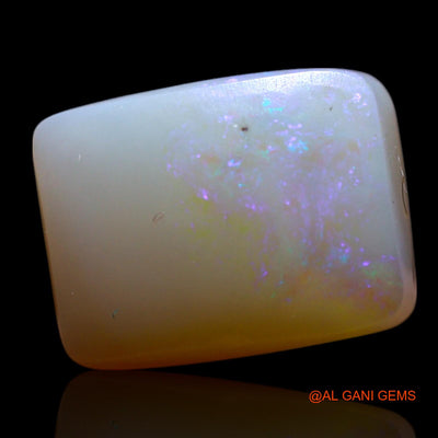 Natural Untreated Fire Opal Loose Gemstone Square Cabochon From Australia 5.50 Cts 11x9x6 mm AG-596