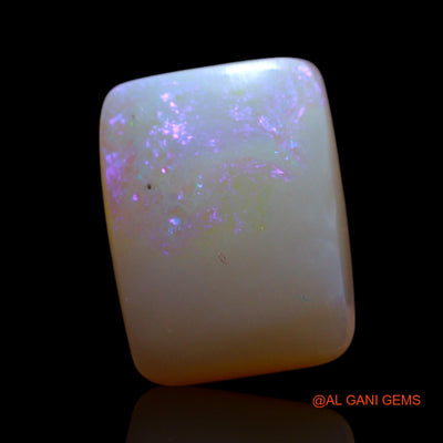 Natural Untreated Fire Opal Loose Gemstone Square Cabochon From Australia 5.50 Cts 11x9x6 mm AG-596