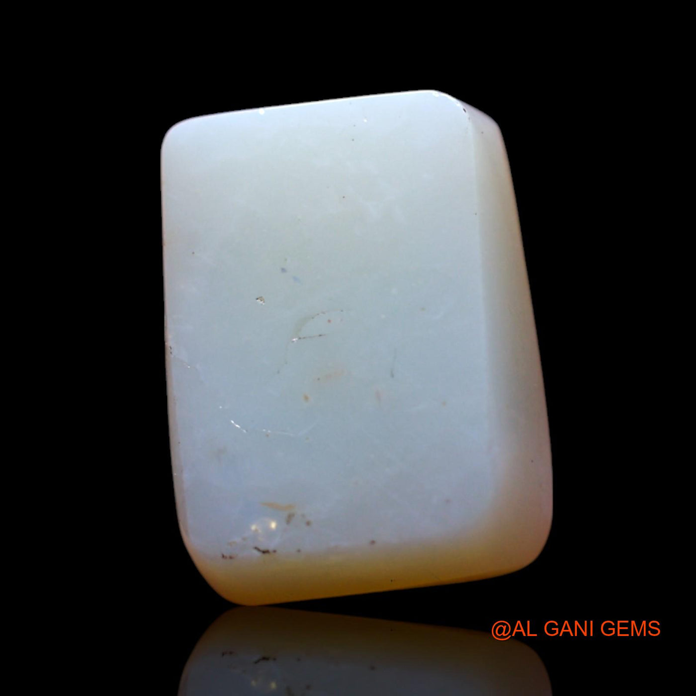 Natural Untreated Fire Opal Loose Gemstone Square Cabochon From Australia 5.50 Cts 11x9x6 mm AG-596