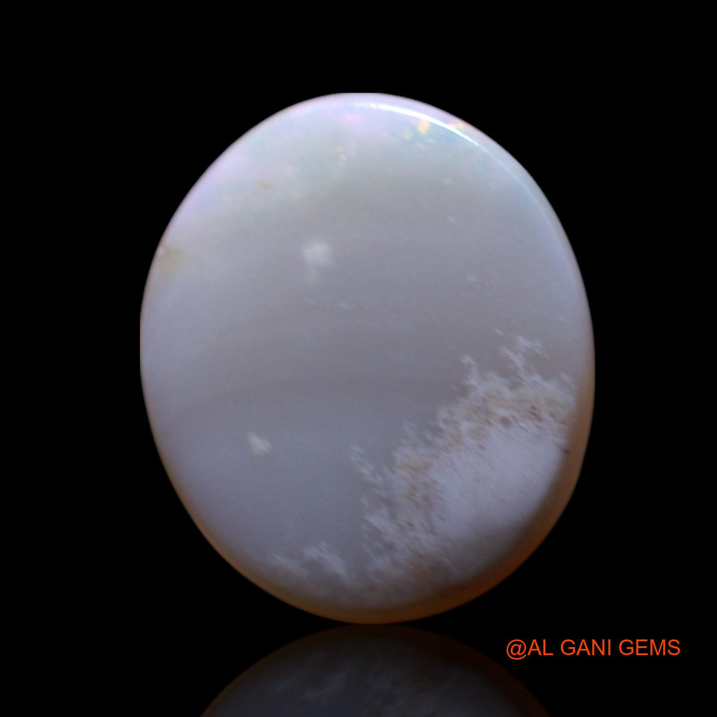 2.50 Cts Natural Australian Fire Opal Loose Gemstone Oval Cabochon 13x11x3 mm AG-597