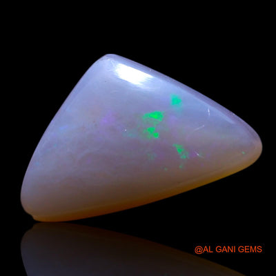 3.00 Cts Natural Australian Fire Opal Trillion Cabochon Loose Gemstone For Jewelry 14x8x4 mm AG-598