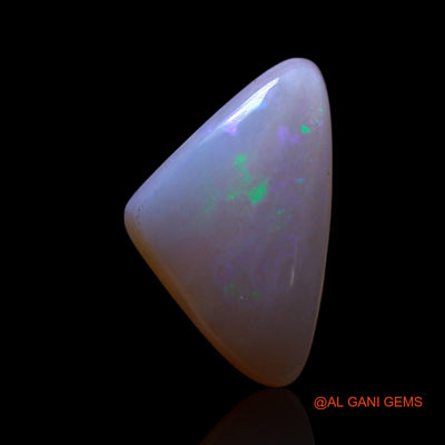 3.00 Cts Natural Australian Fire Opal Trillion Cabochon Loose Gemstone For Jewelry 14x8x4 mm AG-598