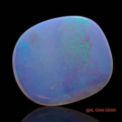 Natural Untreated Fire Opal Loose Gemstone Oval Cabochon From Australia 3.50 Cts 16x14x2 mm AG-600