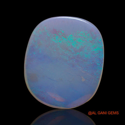 Natural Untreated Fire Opal Loose Gemstone Oval Cabochon From Australia 3.50 Cts 16x14x2 mm AG-600
