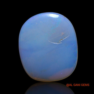Natural Untreated Fire Opal Loose Gemstone Oval Cabochon From Australia 3.50 Cts 16x14x2 mm AG-600
