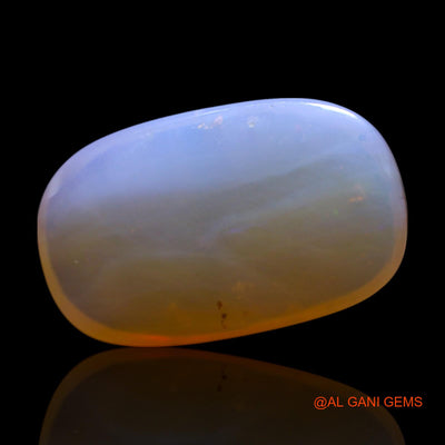 10.00 Cts Unheated Australian Fire Opal Loose Gemstone Oval Cabochon Natural 20x12x5 mm AG-603
