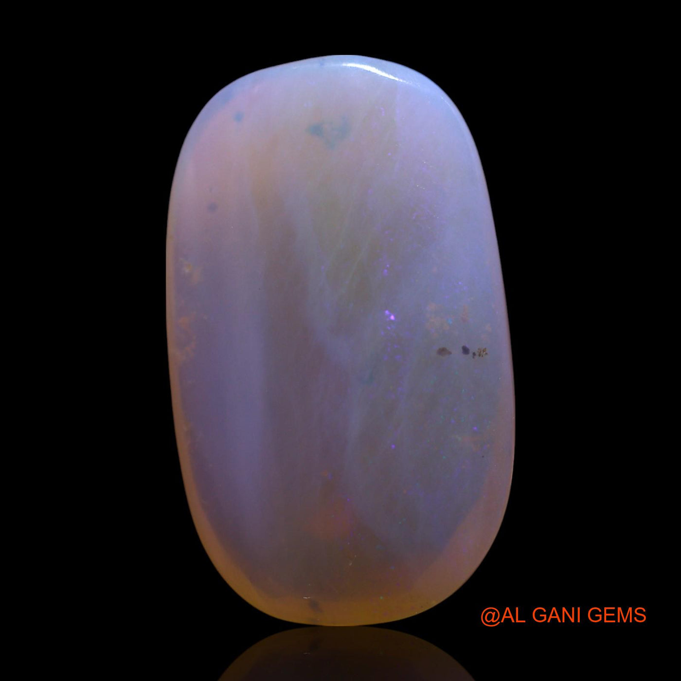 10.00 Cts Unheated Australian Fire Opal Loose Gemstone Oval Cabochon Natural 20x12x5 mm AG-603