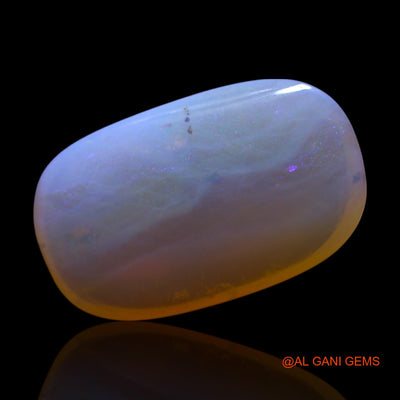 10.00 Cts Unheated Australian Fire Opal Loose Gemstone Oval Cabochon Natural 20x12x5 mm AG-603