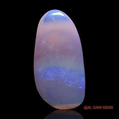 3.00 Cts Unheated Australian Fire Opal Loose Gemstone Fancy Cabochon Natural 22x10x2 mm AG-605