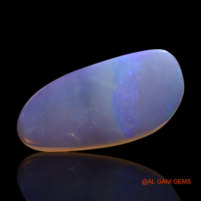3.00 Cts Unheated Australian Fire Opal Loose Gemstone Fancy Cabochon Natural 22x10x2 mm AG-605