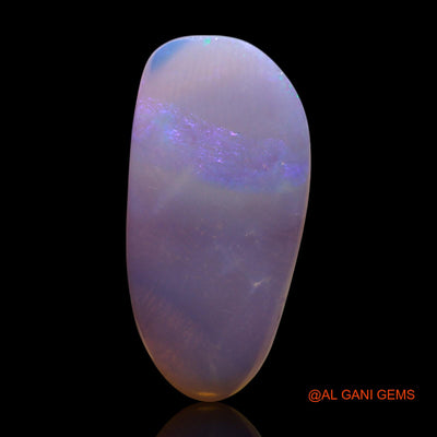 3.00 Cts Unheated Australian Fire Opal Loose Gemstone Fancy Cabochon Natural 22x10x2 mm AG-605