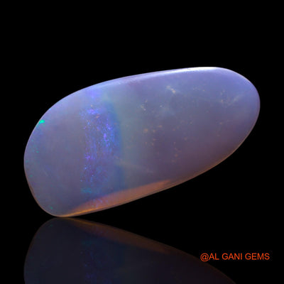 3.00 Cts Unheated Australian Fire Opal Loose Gemstone Fancy Cabochon Natural 22x10x2 mm AG-605