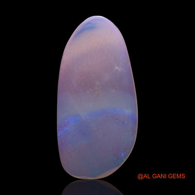 3.00 Cts Unheated Australian Fire Opal Loose Gemstone Fancy Cabochon Natural 22x10x2 mm AG-605