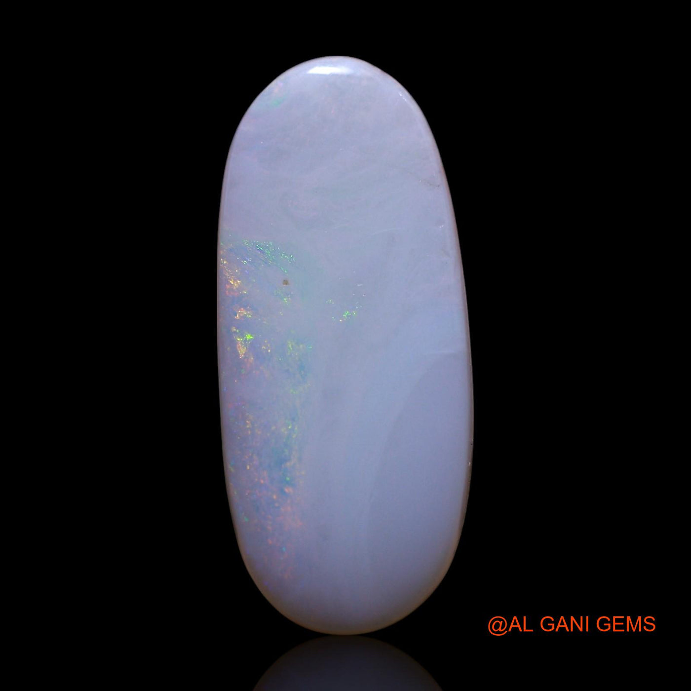 5.00 Cts Natural Australian Fire Opal Loose Gemstone Oval Cabochon 22x9x3 mm AG-606