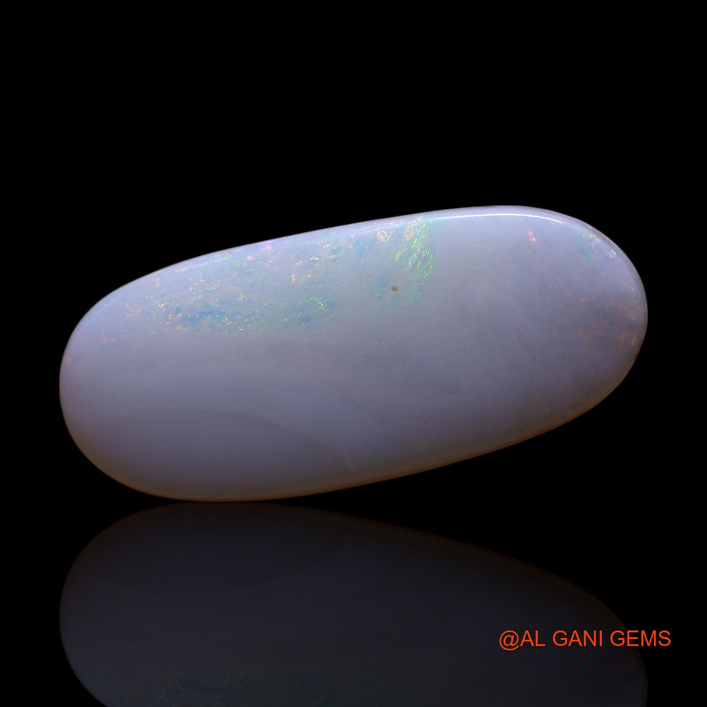 5.00 Cts Natural Australian Fire Opal Loose Gemstone Oval Cabochon 22x9x3 mm AG-606