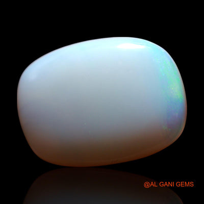 Natural Fire Opal Gemstone 7.00 Cts Loose Oval Cabochon From Australia 18x13x4 mm AG-607