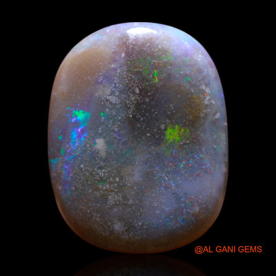 8.00 Cts Natural Australian Fire Opal Loose Gemstone Oval Cabochon 18x14x5 mm AG-608