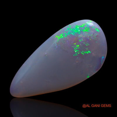 2.00 Cts Natural Australian Fire Opal Fancy Cabochon Loose Gemstone For Jewelry 19x10x2 mm AG-609