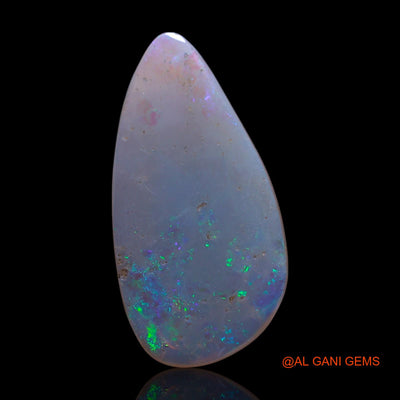 2.00 Cts Natural Australian Fire Opal Fancy Cabochon Loose Gemstone For Jewelry 19x10x2 mm AG-609