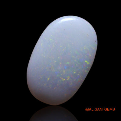 1.00 Cts Unheated Australian Fire Opal Loose Gemstone Oval Cabochon Natural 11x7x2 mm AG-60