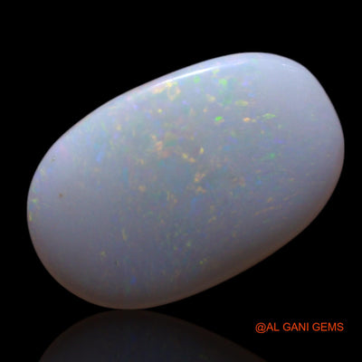 1.00 Cts Unheated Australian Fire Opal Loose Gemstone Oval Cabochon Natural 11x7x2 mm AG-60