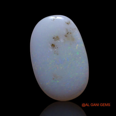 1.00 Cts Unheated Australian Fire Opal Loose Gemstone Oval Cabochon Natural 11x7x2 mm AG-60