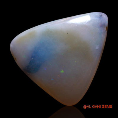 Natural Untreated Fire Opal Loose Gemstone Trillion Cabochon From Australia 5.00 Cts 16x13x3 mm AG-610