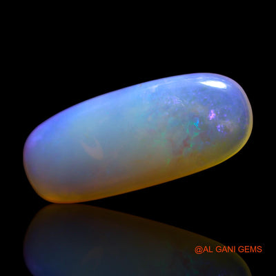 Natural Untreated Fire Opal Loose Gemstone Oval Cabochon From Australia 3.00 Cts 19x8x3 mm AG-611