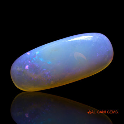 Natural Untreated Fire Opal Loose Gemstone Oval Cabochon From Australia 3.00 Cts 19x8x3 mm AG-611