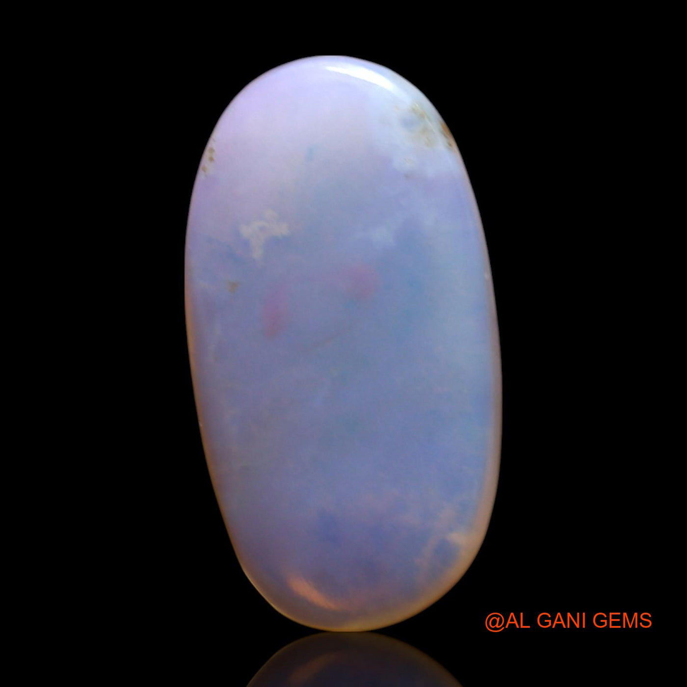 Natural Fire Opal Gemstone 4.00 Cts Loose Oval Cabochon From Australia 17x9x3 mm AG-613