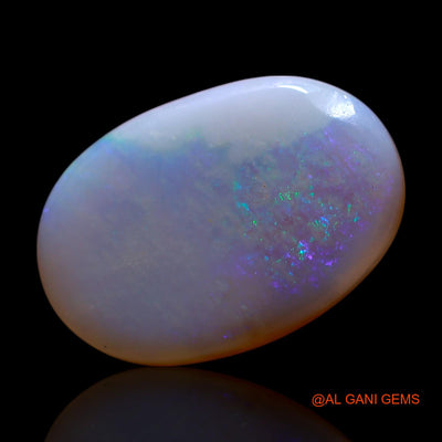 3.00 Cts Unheated Australian Fire Opal Loose Gemstone Oval Cabochon Natural 16x10x2 mm AG-615