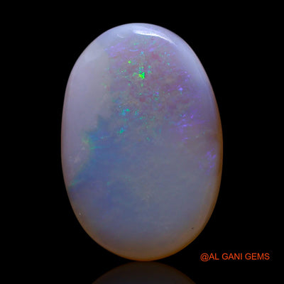 3.00 Cts Unheated Australian Fire Opal Loose Gemstone Oval Cabochon Natural 16x10x2 mm AG-615