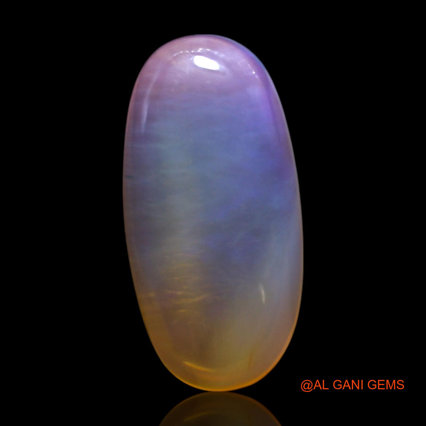 4.00 Cts Natural Australian Fire Opal Loose Gemstone Oval Cabochon 16x8x4 mm AG-617