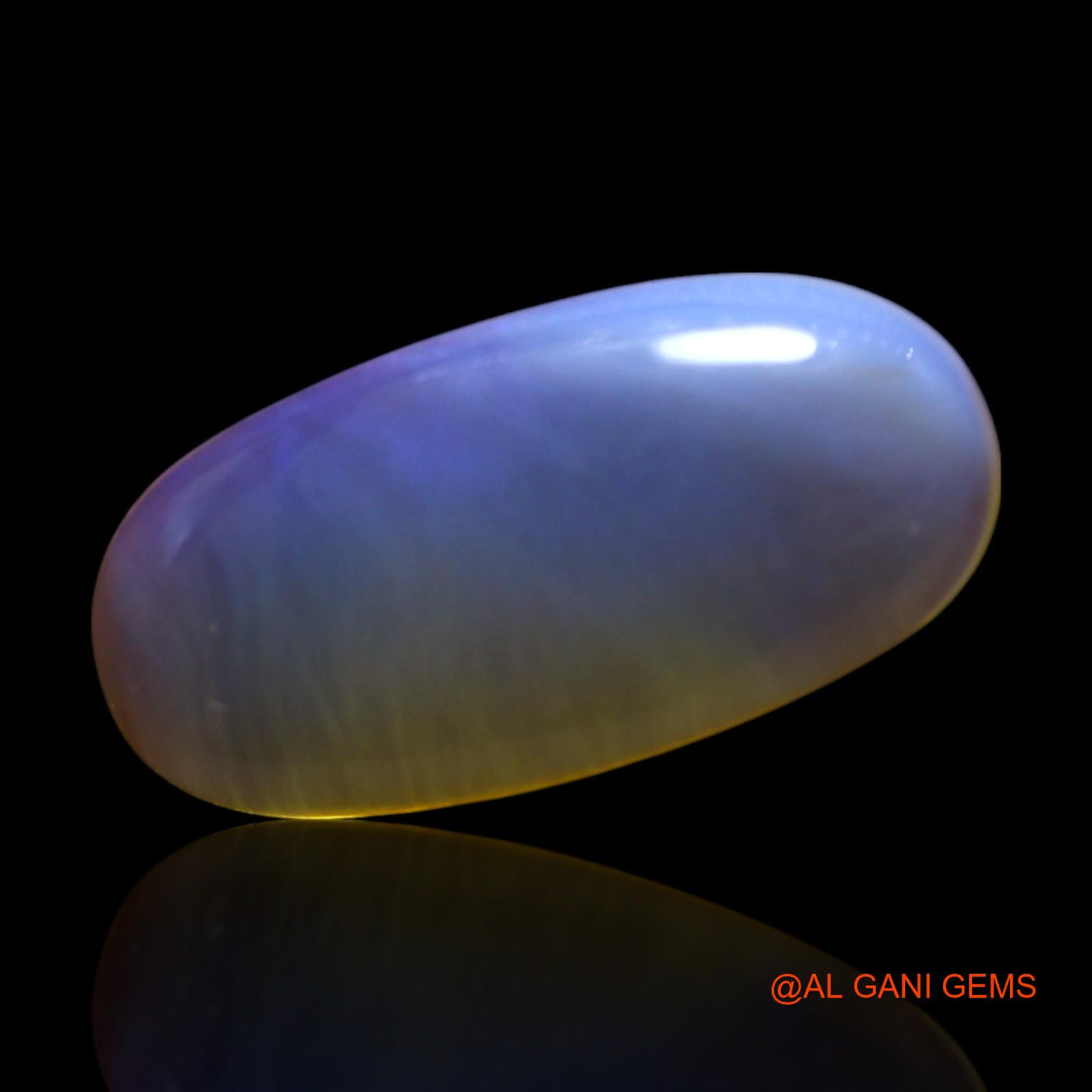 4.00 Cts Natural Australian Fire Opal Loose Gemstone Oval Cabochon 16x8x4 mm AG-617