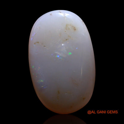 4.00 Cts Natural Australian Fire Opal Loose Gemstone Oval Cabochon 15x9x5 mm AG-618