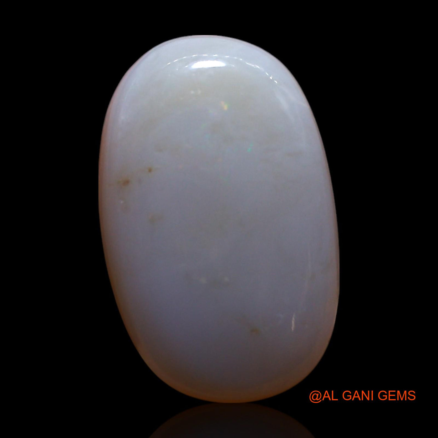 4.00 Cts Natural Australian Fire Opal Loose Gemstone Oval Cabochon 15x9x5 mm AG-618