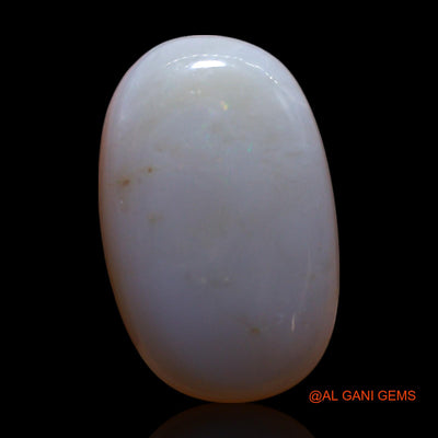 4.00 Cts Natural Australian Fire Opal Loose Gemstone Oval Cabochon 15x9x5 mm AG-618