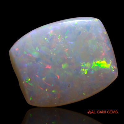 Natural Untreated Fire Opal Loose Gemstone Square Cabochon From Australia 1.40 Cts 10x8x2 mm AG-61