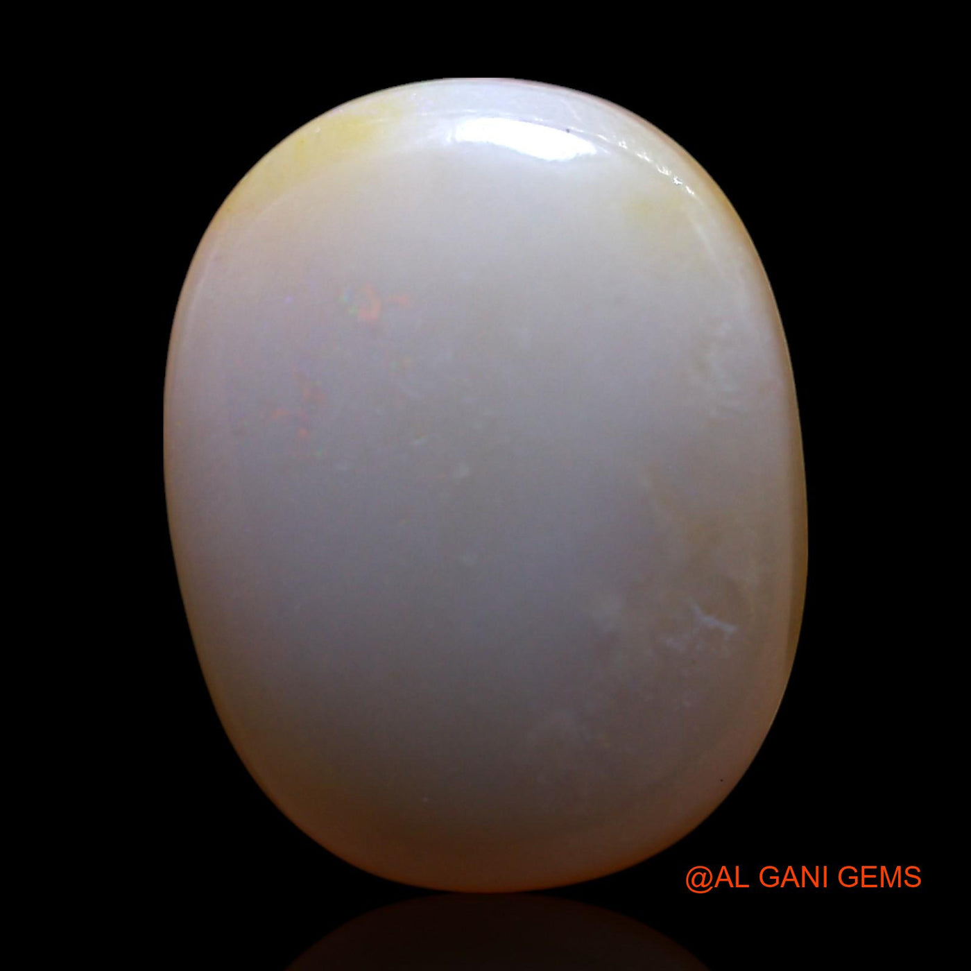 4.00 Cts Natural Australian Fire Opal Oval Cabochon Loose Gemstone For Jewelry 14x11x4 mm AG-620