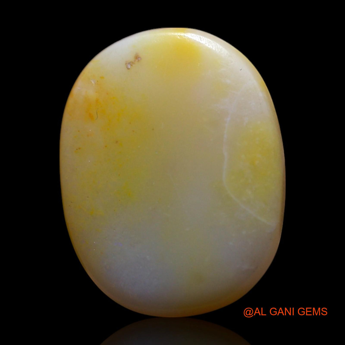 4.00 Cts Natural Australian Fire Opal Oval Cabochon Loose Gemstone For Jewelry 14x11x4 mm AG-620