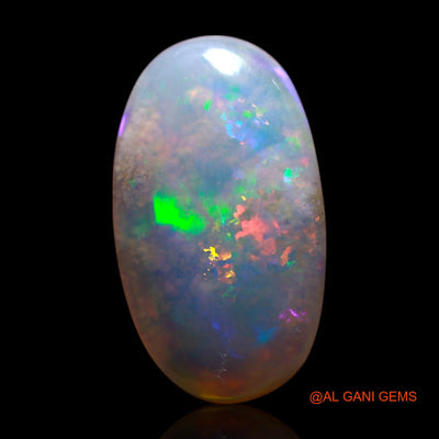 Natural Fire Opal Gemstone 3.00 Cts Loose Oval Cabochon From Australia 14x8x4 mm AG-622