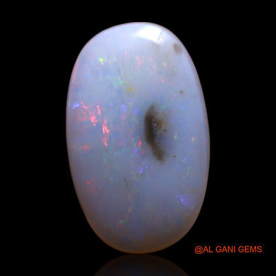 2.00 Cts Natural Australian Fire Opal Loose Gemstone Oval Cabochon 14x9x3 mm AG-624