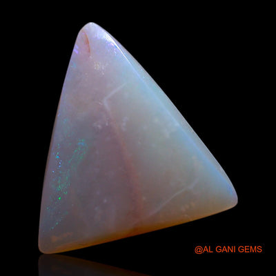 Natural Untreated Fire Opal Loose Gemstone Trillion Cabochon From Australia 2.00 Cts 12x11x3 mm AG-625